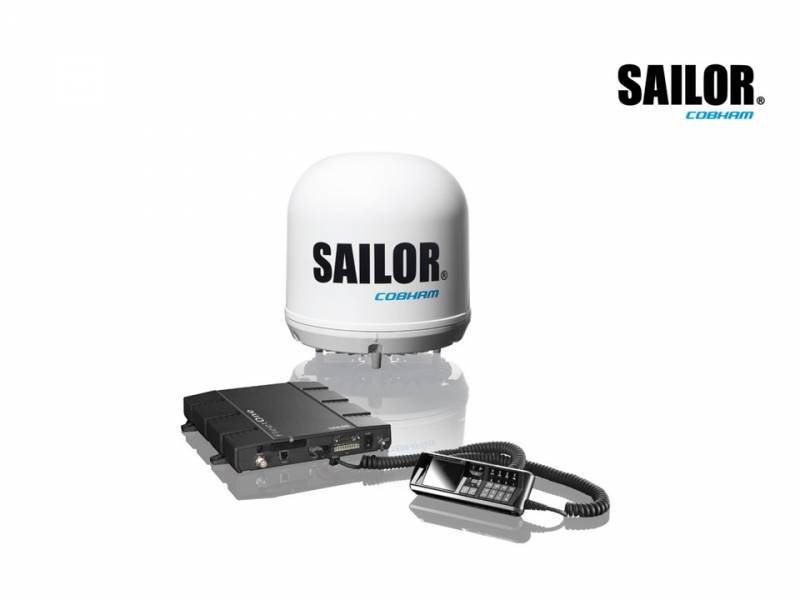 Cobham fleet one sailor antenna